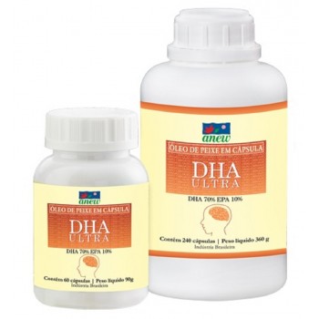 Dha Ultra 60  e 240 Capsulas 1000mg Anew